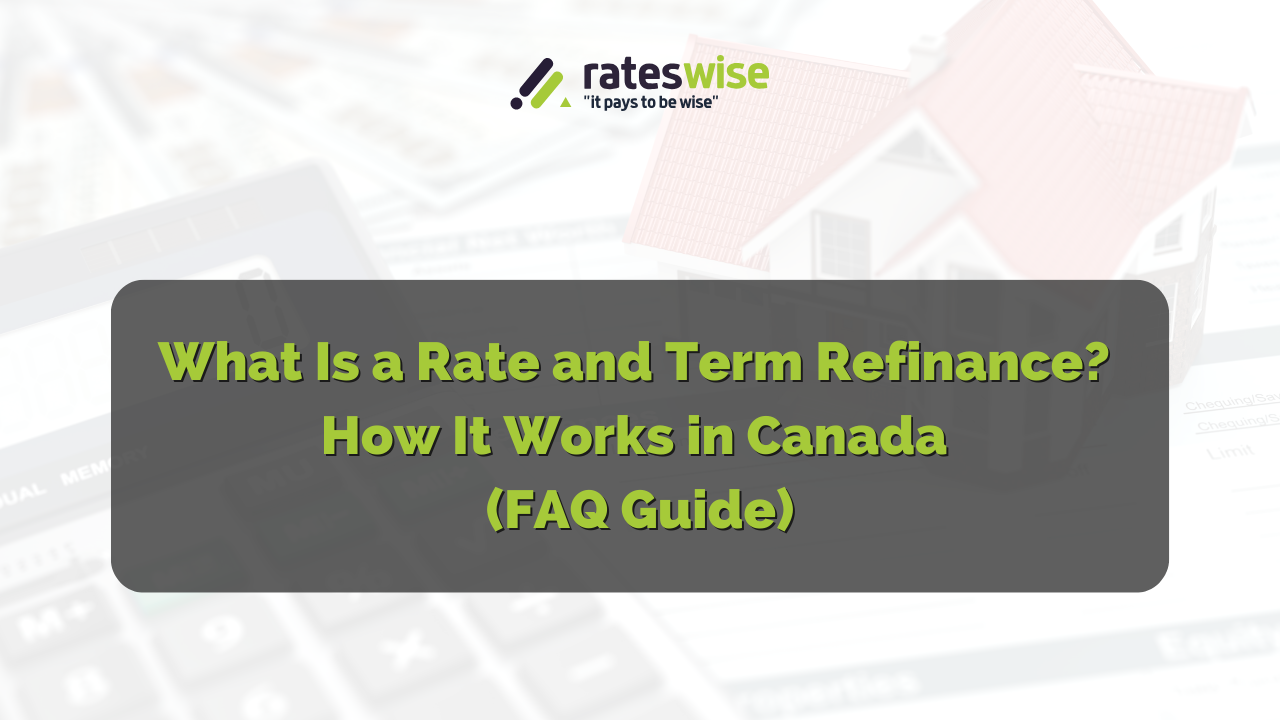 what is rate and term refinance